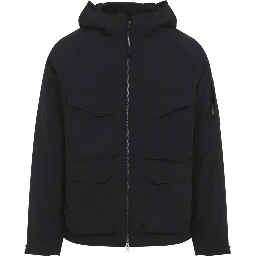 Cp Company Shell Padded Hooded Lens Jacket