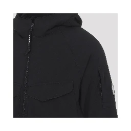 Cp Company Shell Padded Hooded Lens Jacket