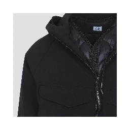 Cp Company Shell Padded Hooded Lens Jacket