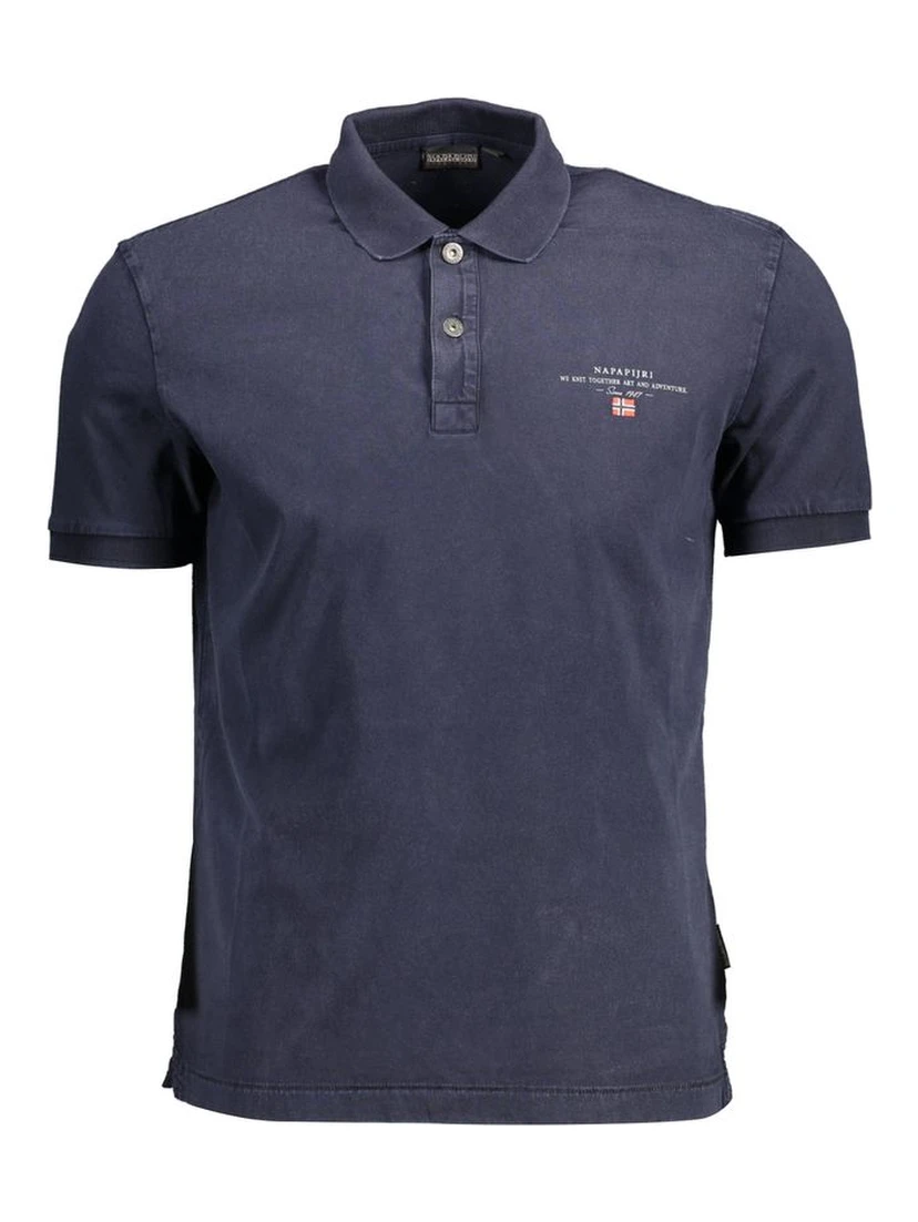 Blu Cotton Men Polo