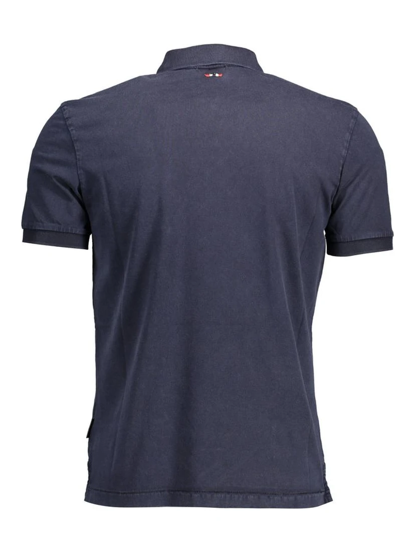 Blu Cotton Men Polo