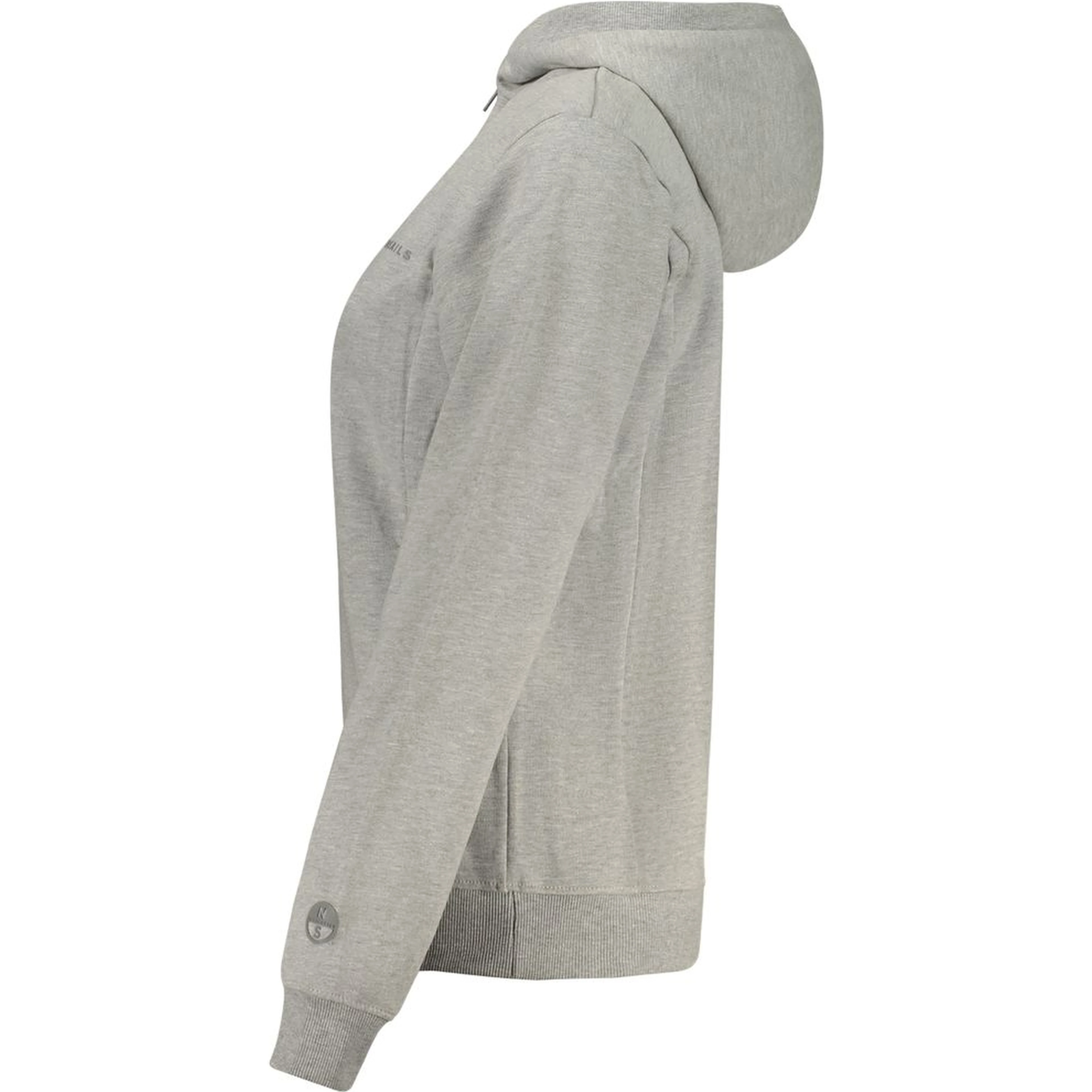 Grigio Cotton Women Hoodie