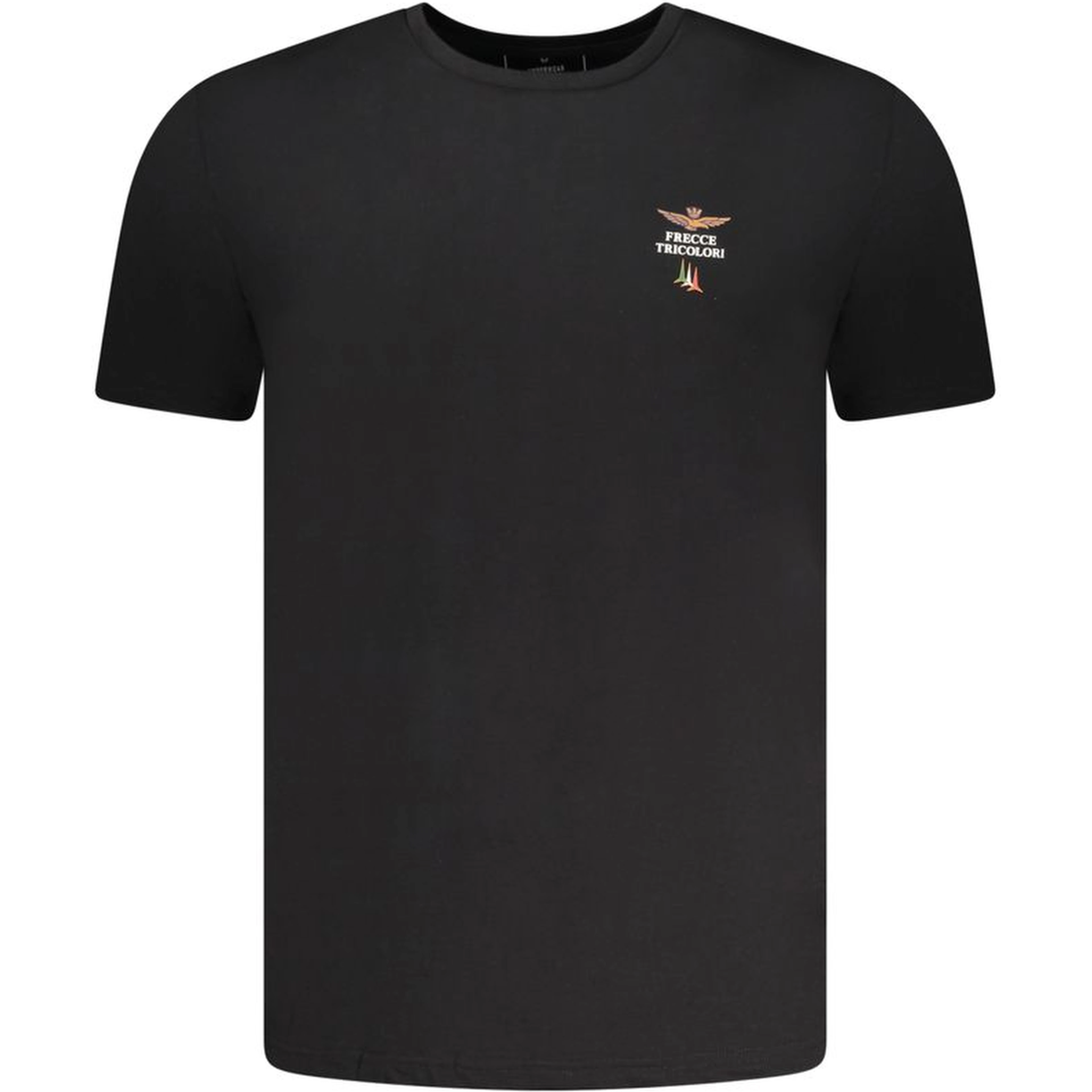 Black Cotton Men's T-Shirt