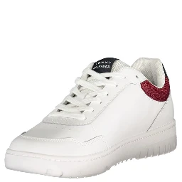 Bianco Polyurethane Men Sneaker