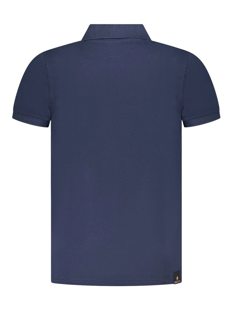 Navy Cotton Men Polo alternative