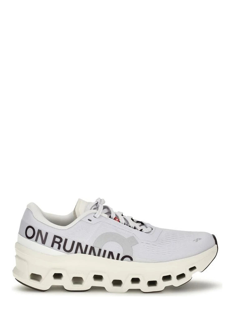 Purple Recycled Polyester Athletic Sneakers
