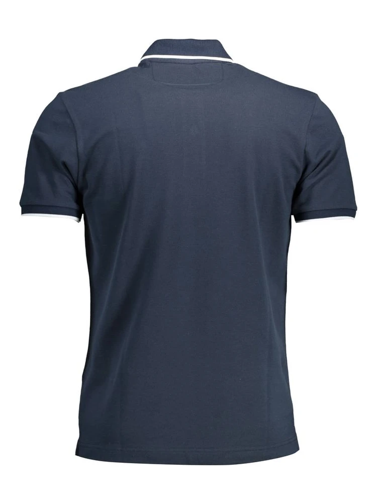Blue Cotton Men Polo Shirt alternative