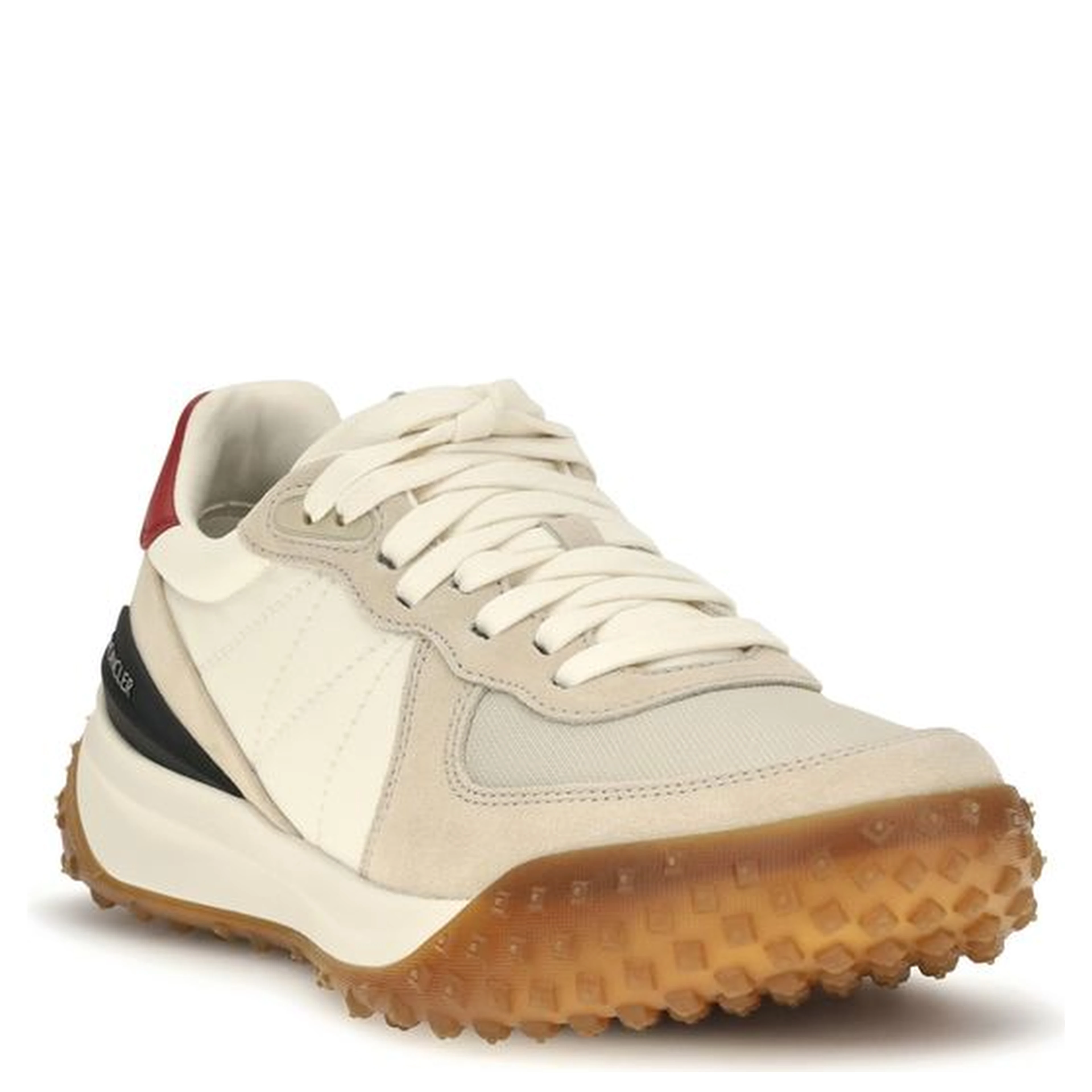 Beige Polyamide Athletic Sneakers