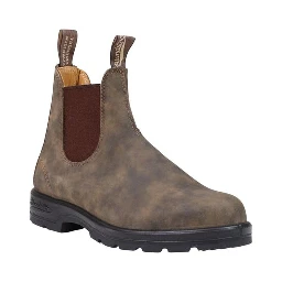 Brown Leather Ankle Boots
