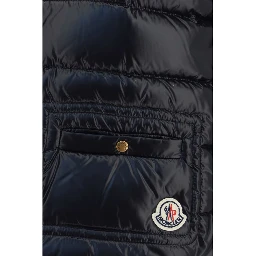 Black Polyamide Sleeveless Jacket