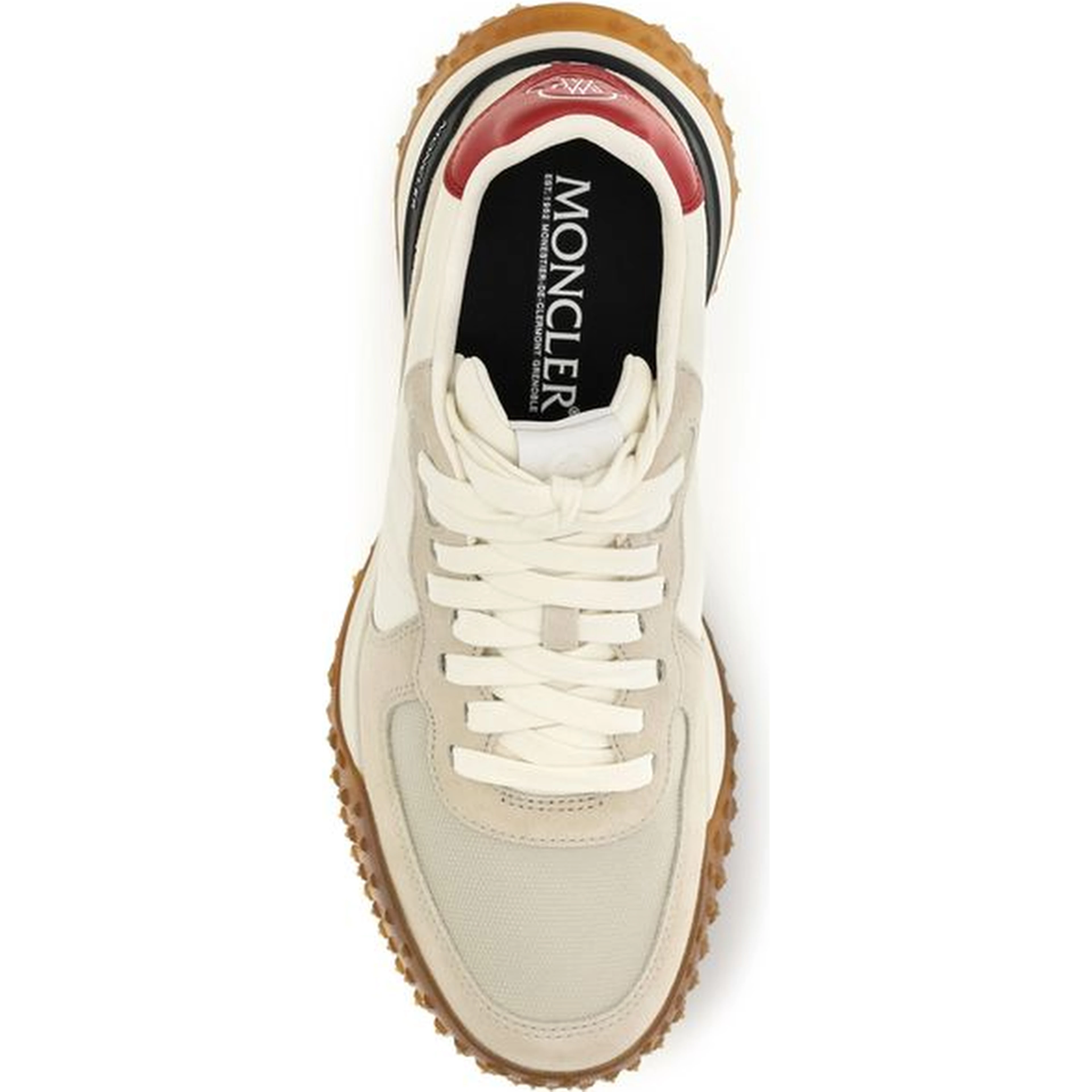 Beige Polyamide Athletic Sneakers