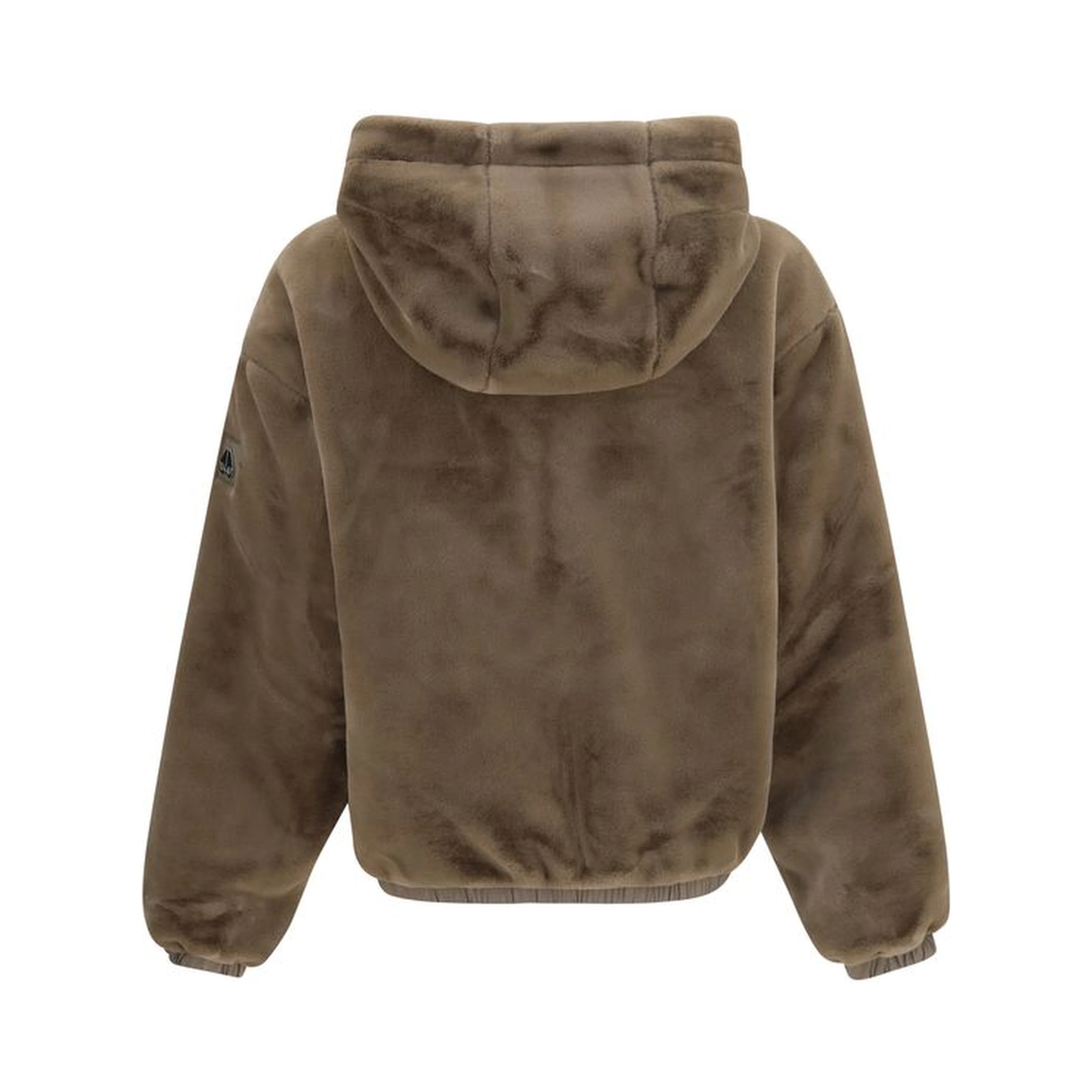 Brown Faux Fur Sweatshirt