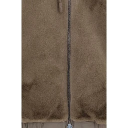 Brown Faux Fur Sweatshirt
