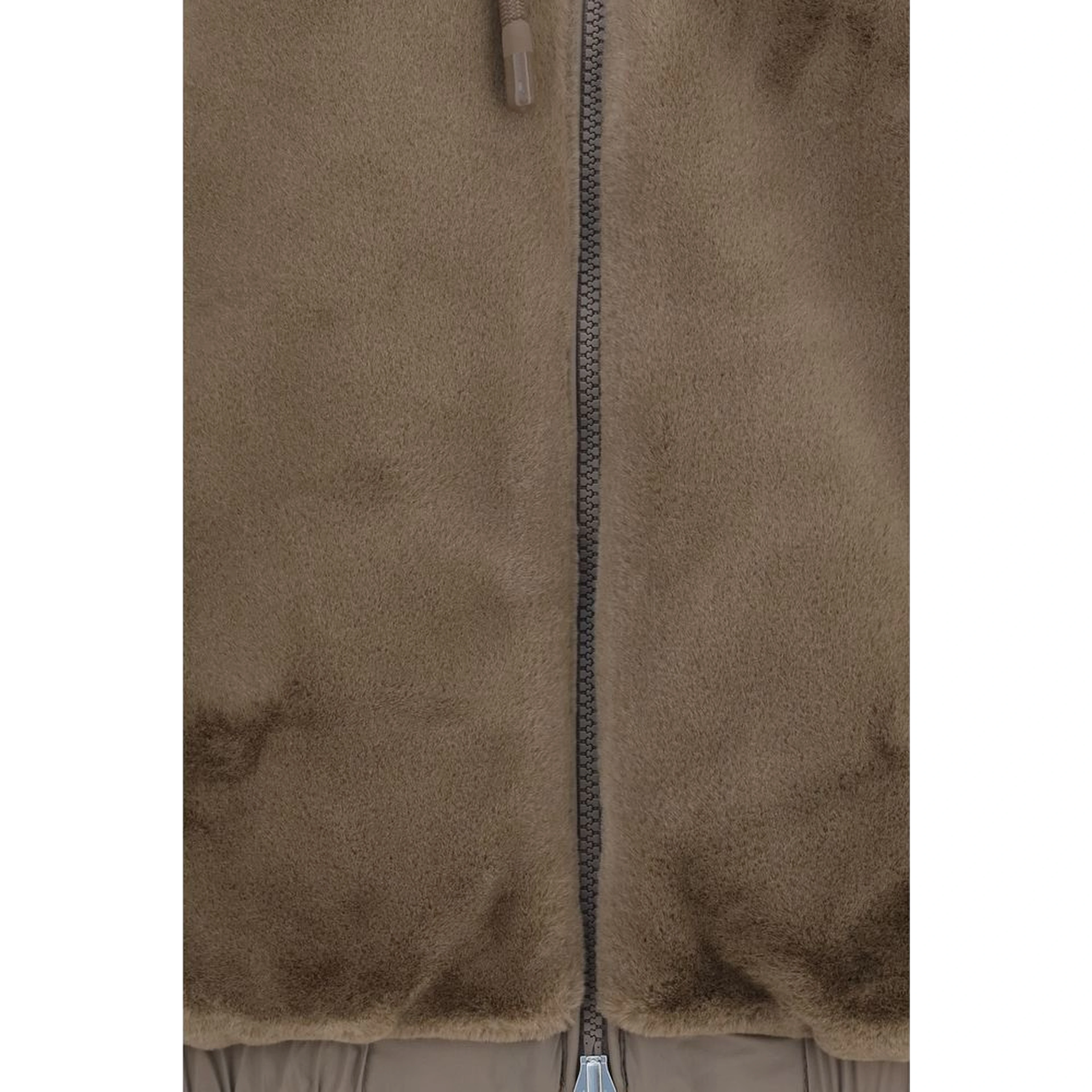 Brown Faux Fur Sweatshirt