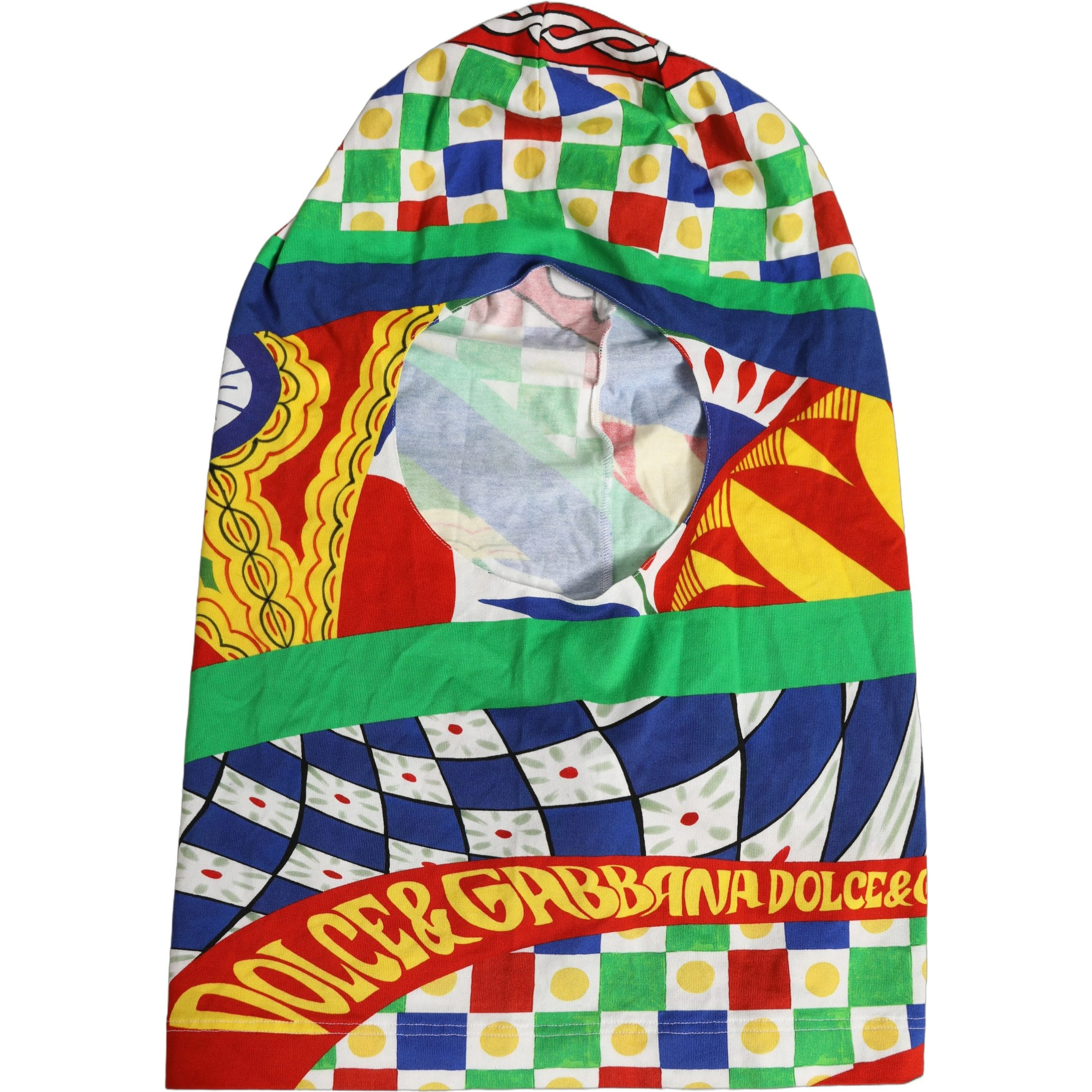 Men Multicolor Carretto Siciliano Balaclava Hat