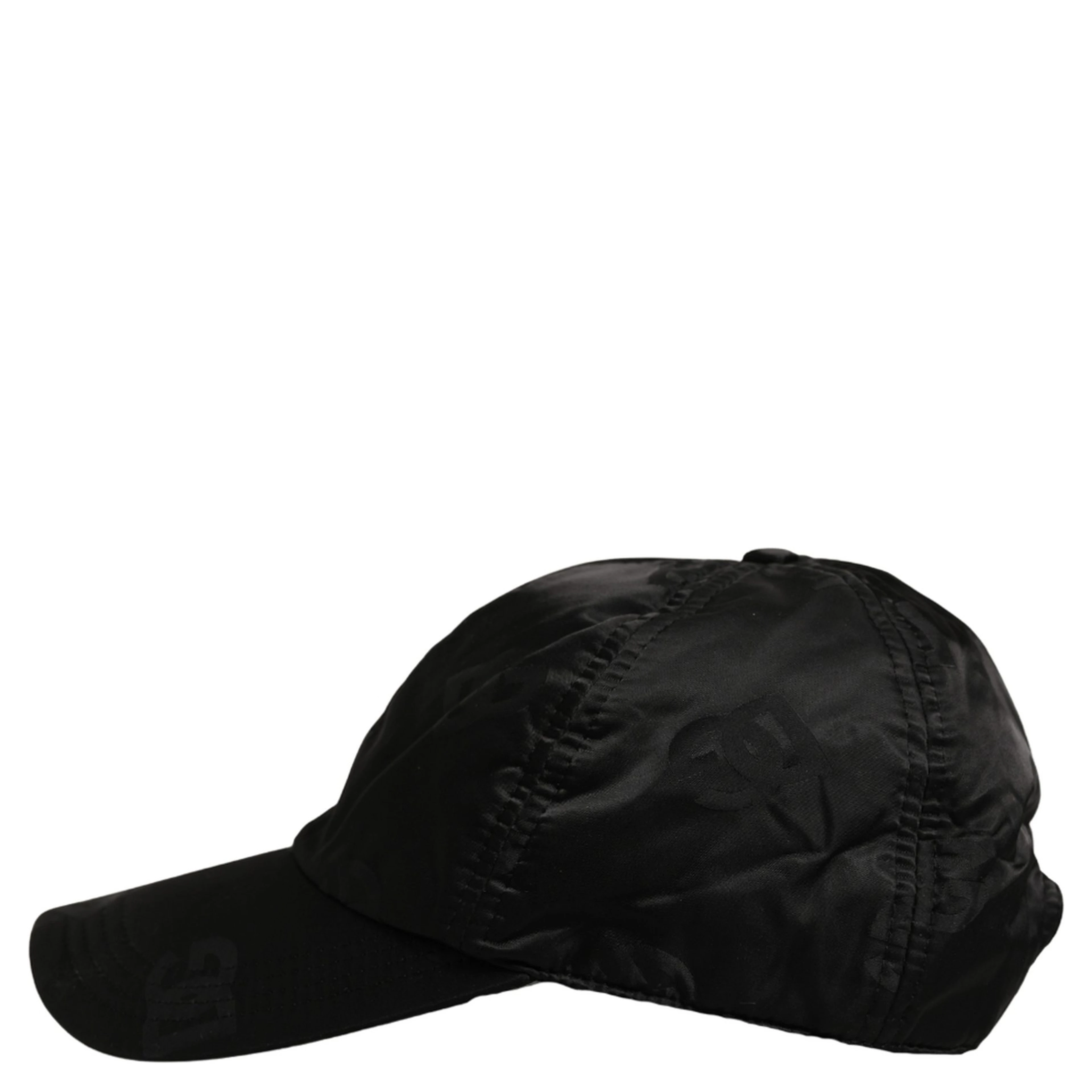 Men Black DG Monogram Baseball Capello Hat
