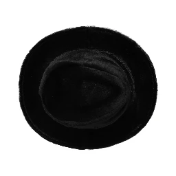 Men Black Classic Wide Brim Fedora Capello Hat