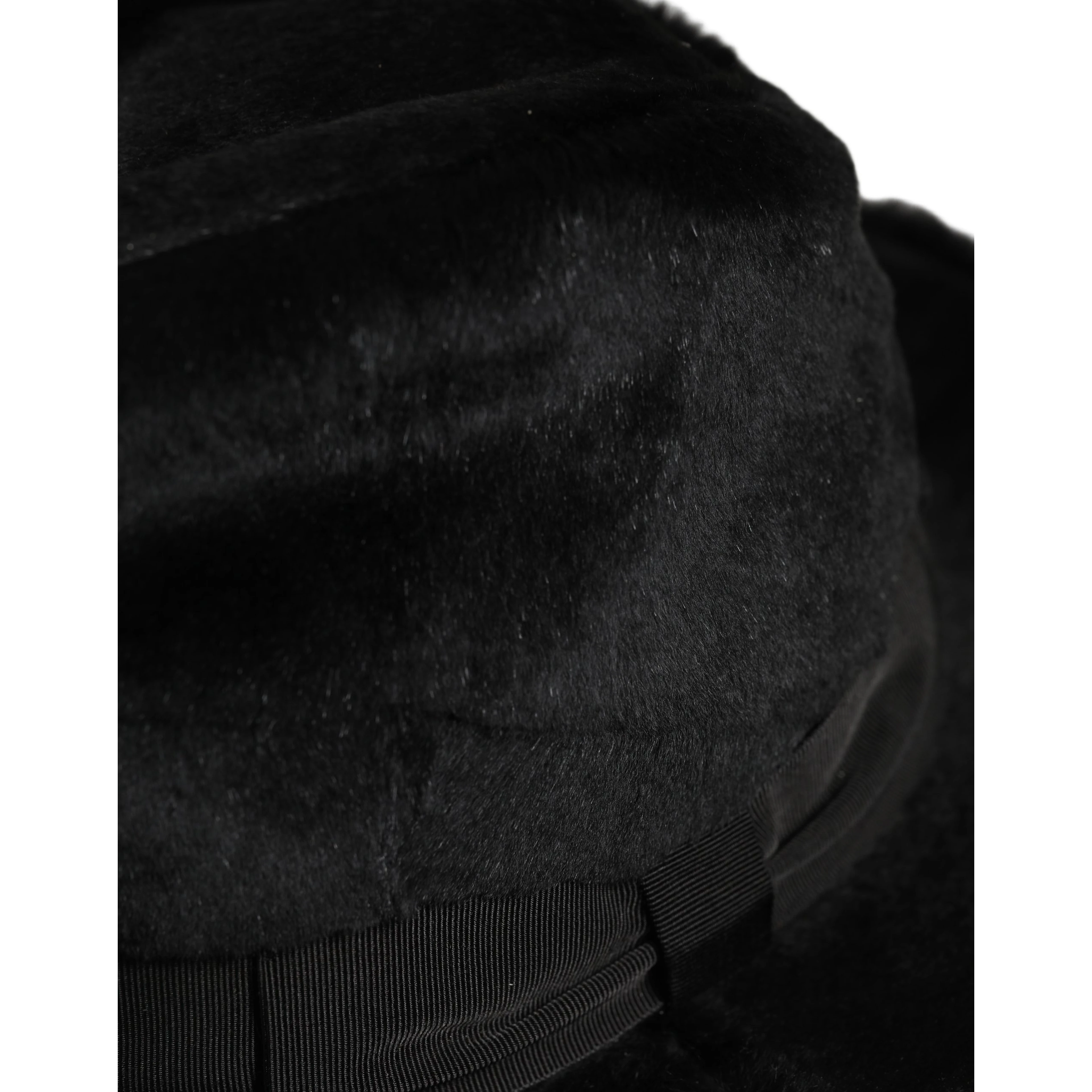 Men Black Classic Wide Brim Fedora Capello Hat