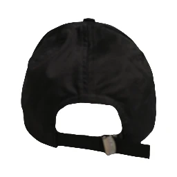 Men Black Cotton Baseball Cap 6 Panels Hat