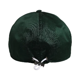 Men Deep Green Cotton Baseball Cap 6 Panels Hat