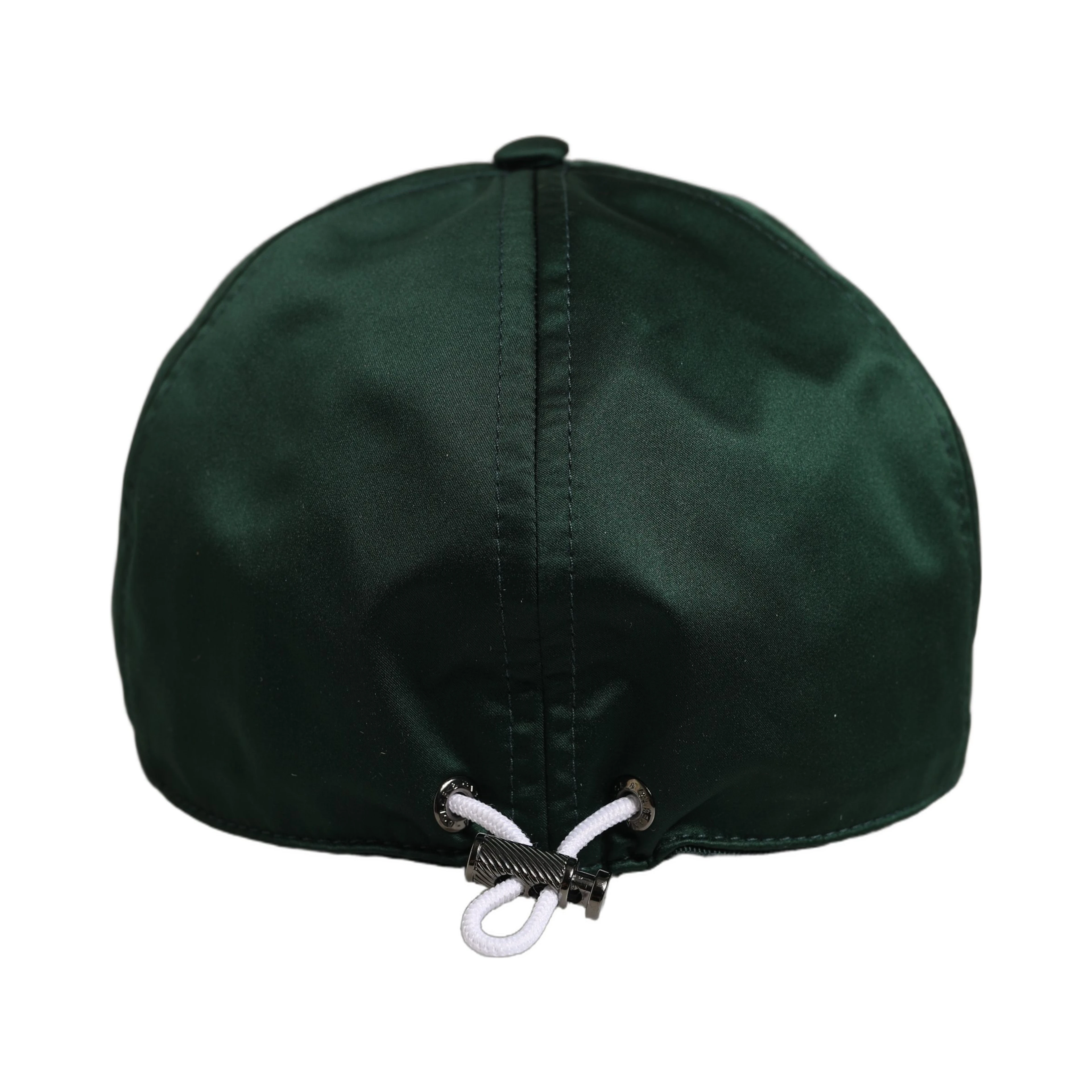 Men Deep Green Cotton Baseball Cap 6 Panels Hat