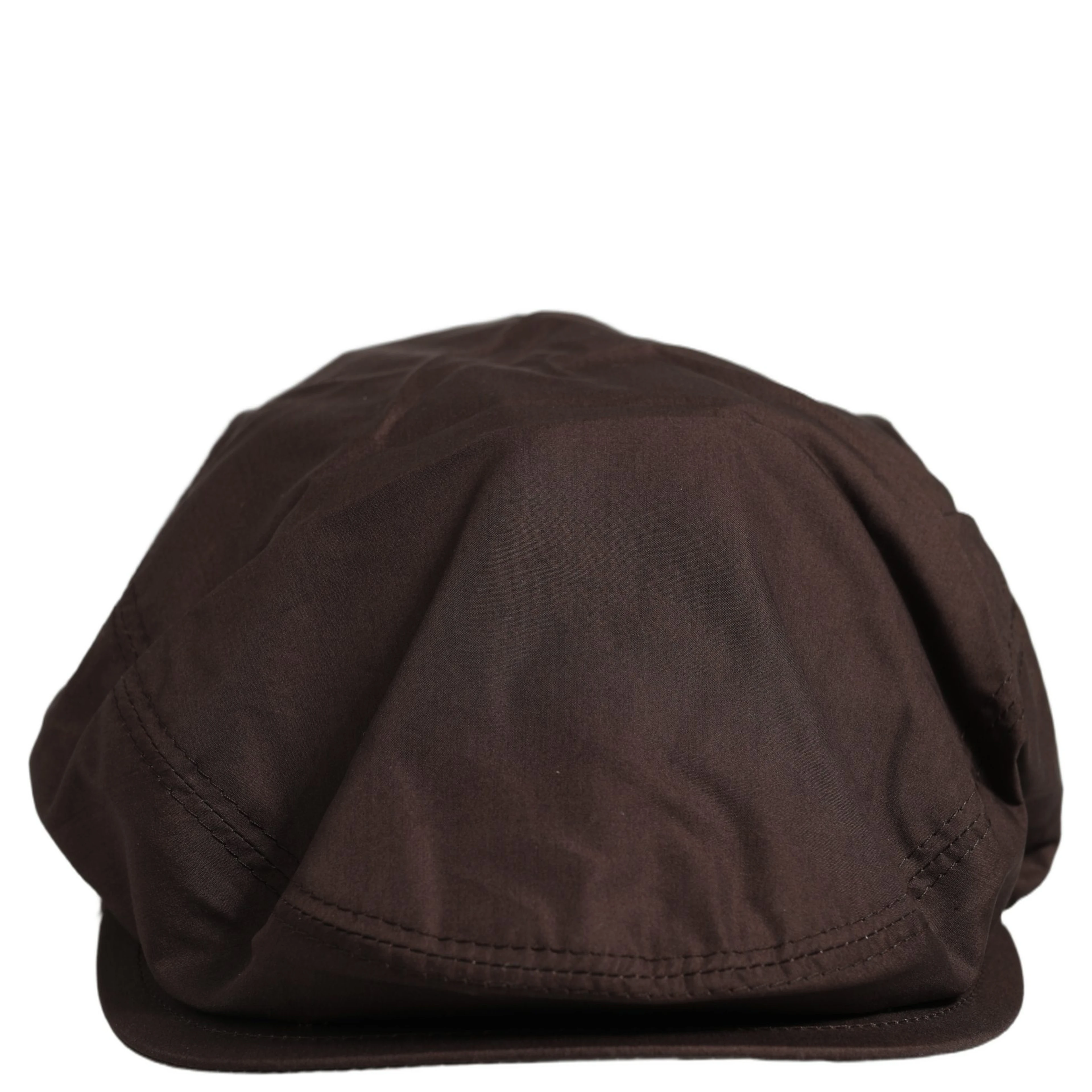 Men Brown Cotton Newsboy Capello Cabbie Hat