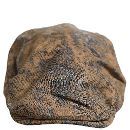 Men Brown Cotton Newsboy Capello Cabbie Hat