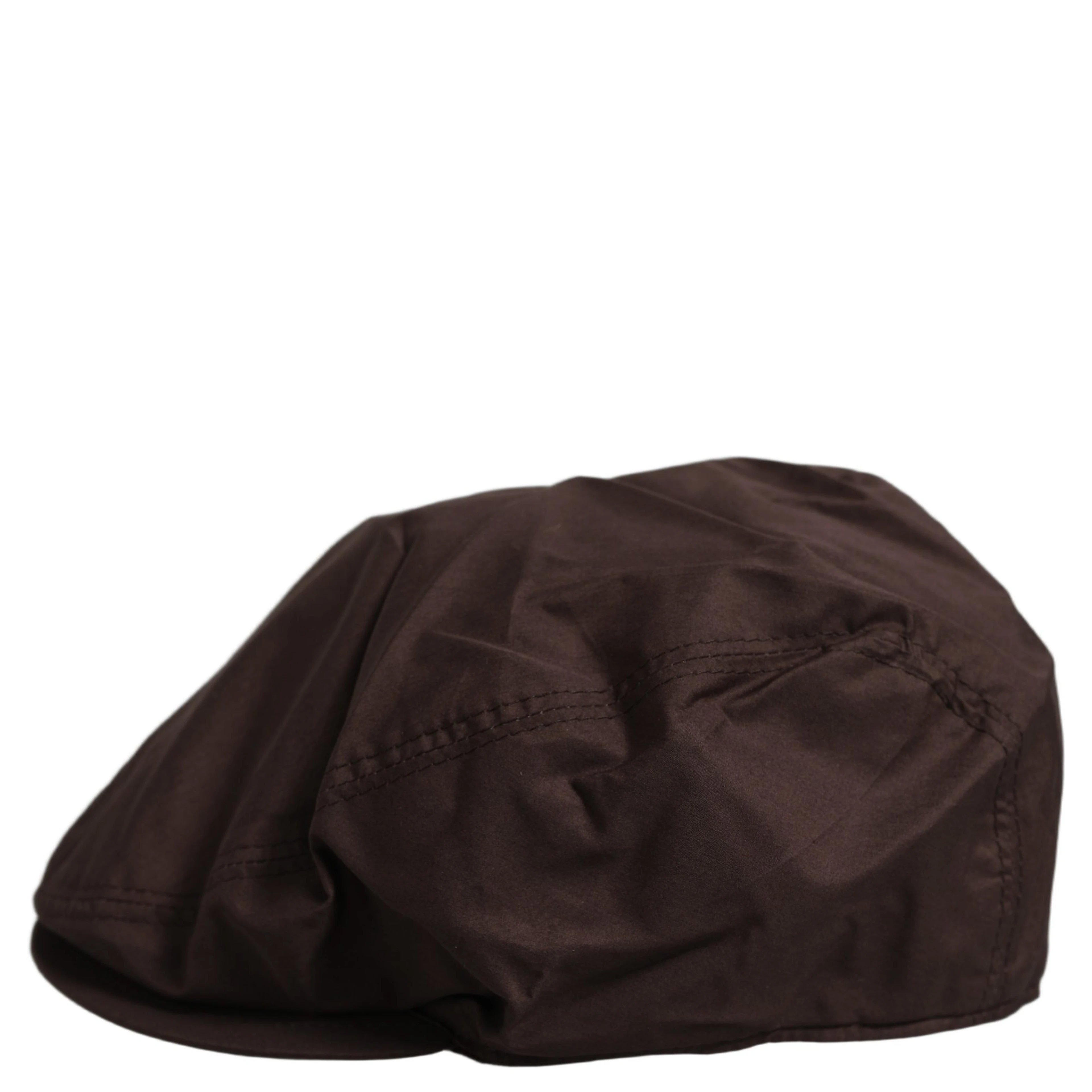Men Brown Cotton Newsboy Capello Cabbie Hat