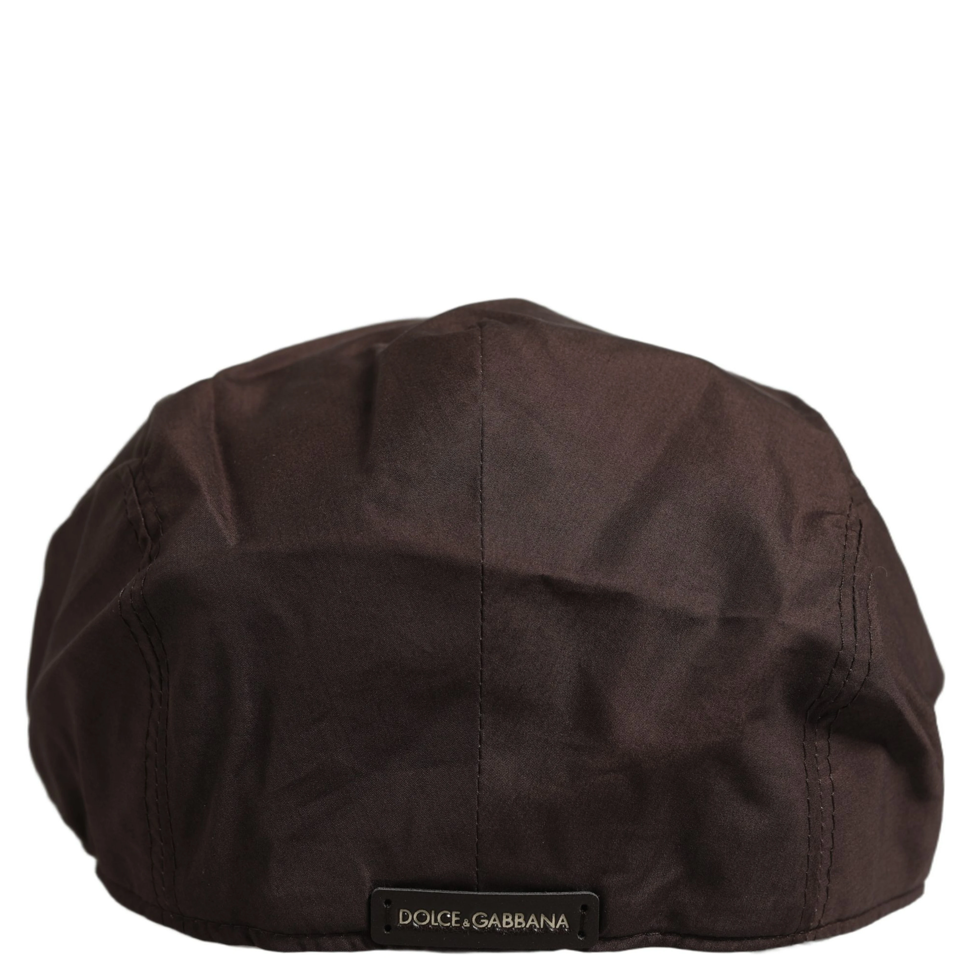Men Brown Cotton Newsboy Capello Cabbie Hat