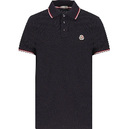 MONCLER T-shirts and Polos Blue