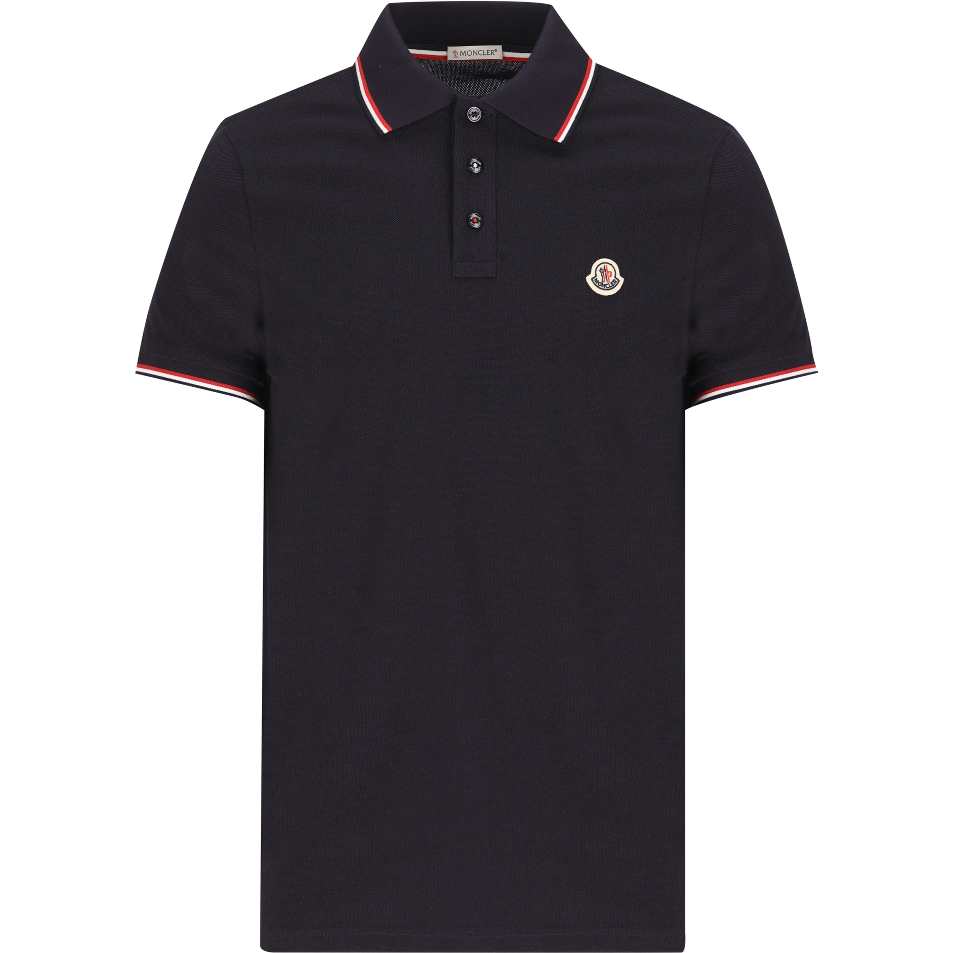 MONCLER T-shirts and Polos Blue