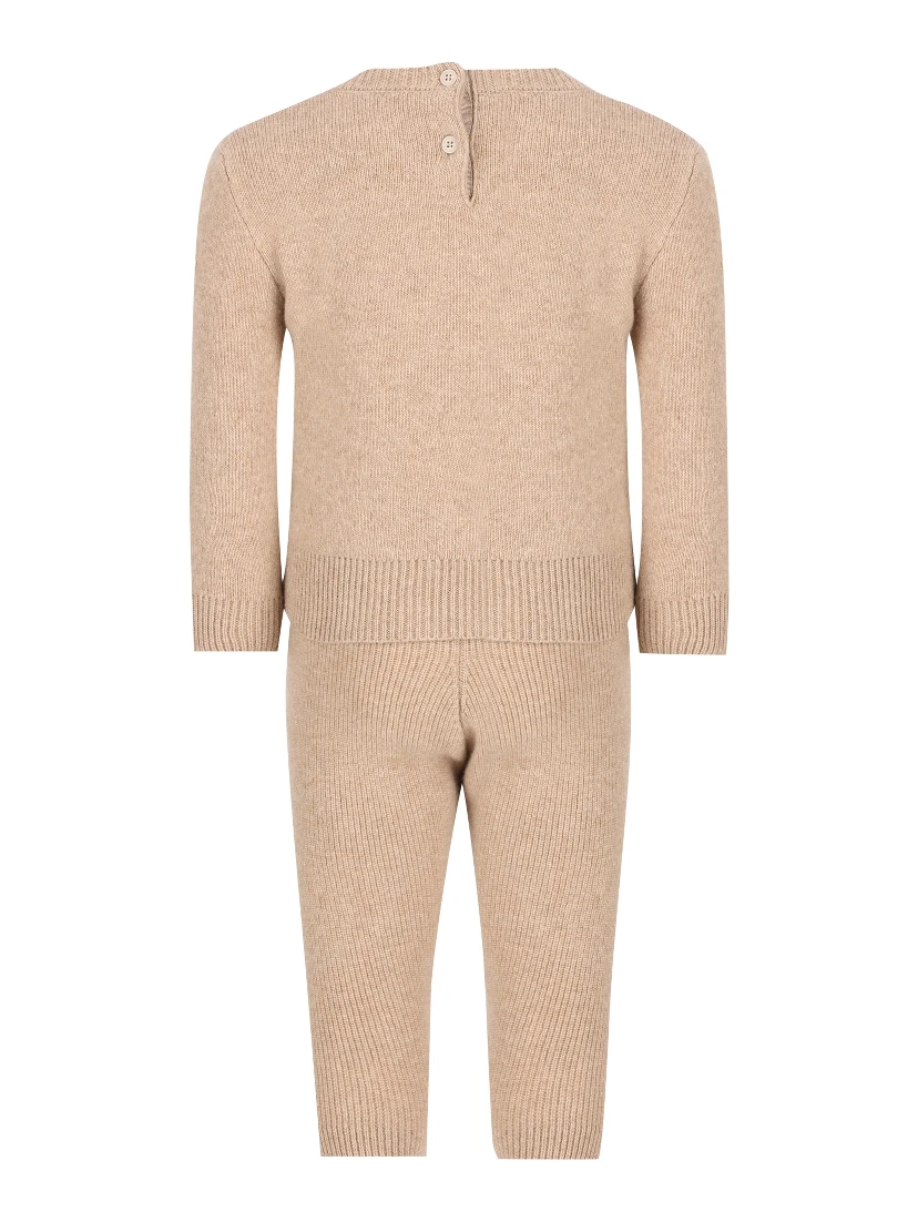 MONCLER KIDS Dresses Beige