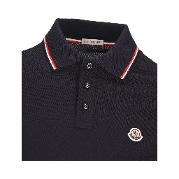 MONCLER T-shirts and Polos Blue