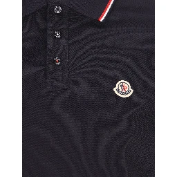 MONCLER T-shirts and Polos Blue