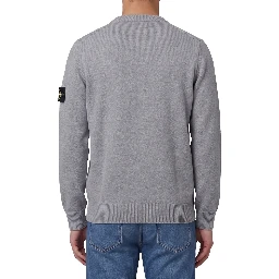 Grey crewneck sweater