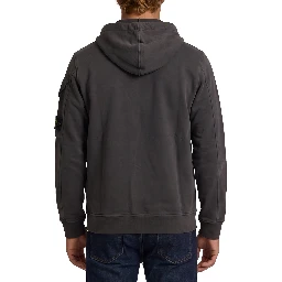 Cotton zip-up sweatshirt