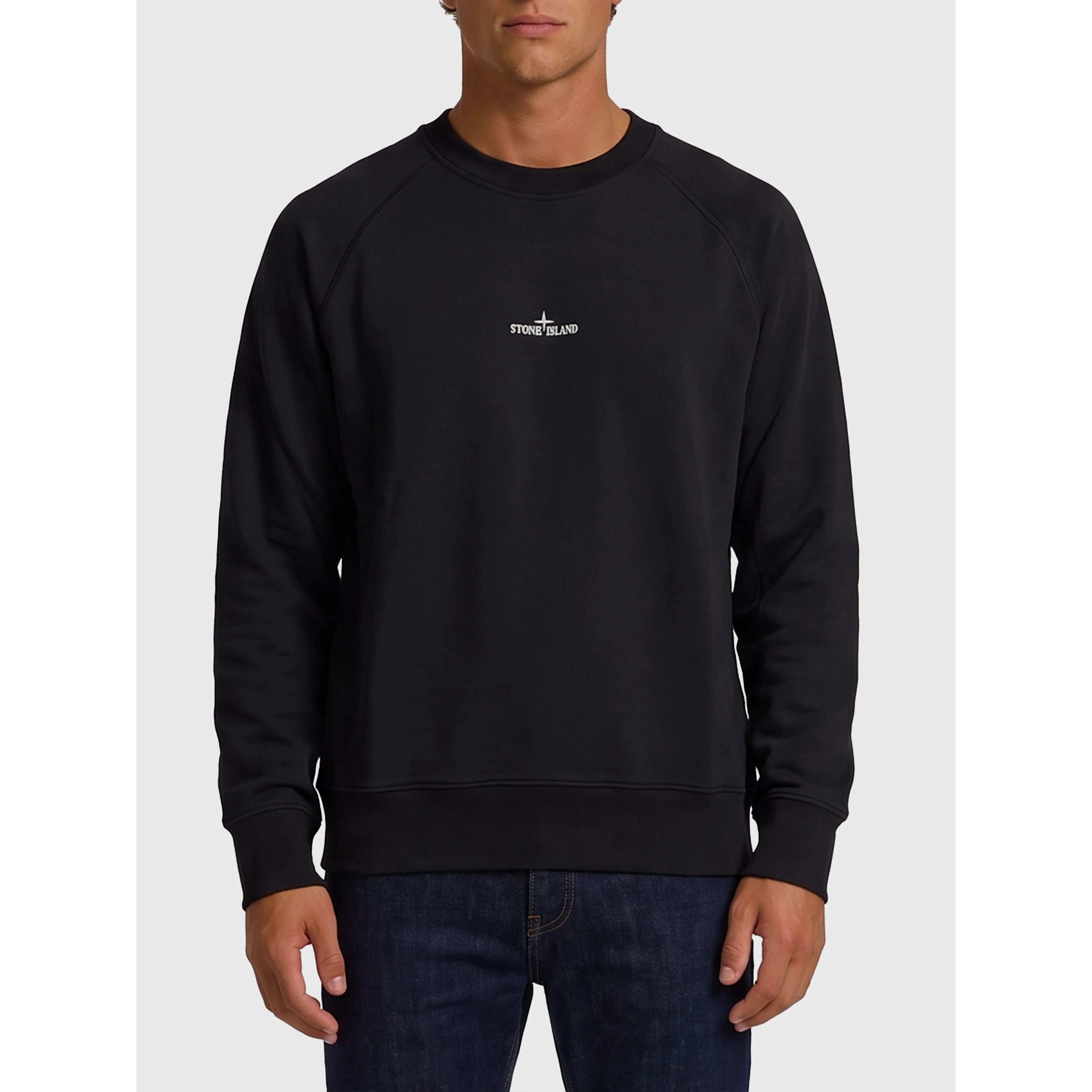 Black Desert print crewneck sweatshirt
