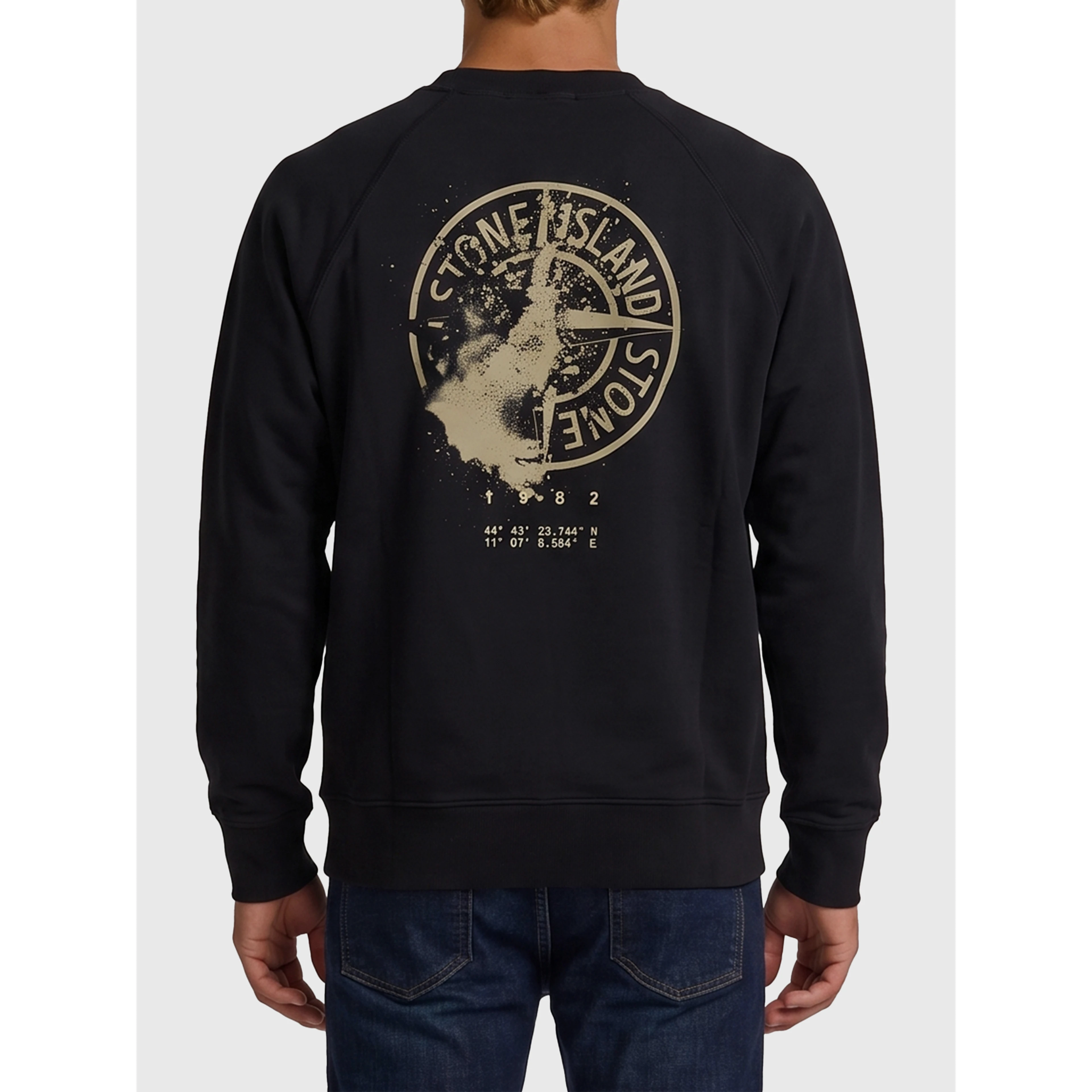 Black Desert print crewneck sweatshirt