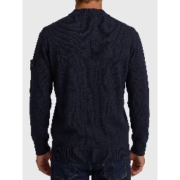 Navy Ghost crewneck sweater