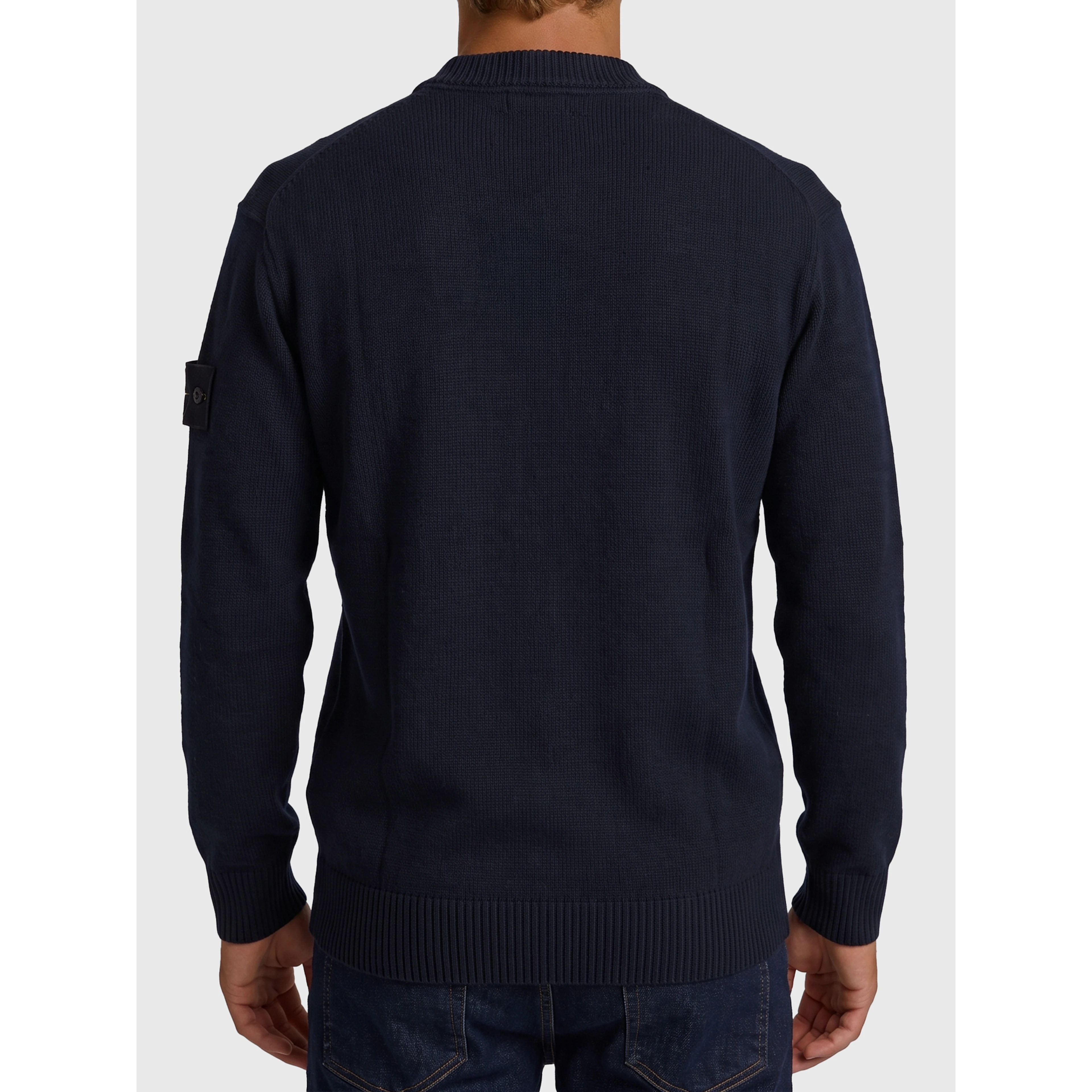Navy Ghost crewneck sweater