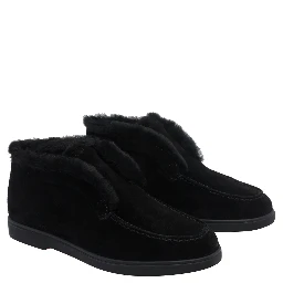 Santoni Boots Black
