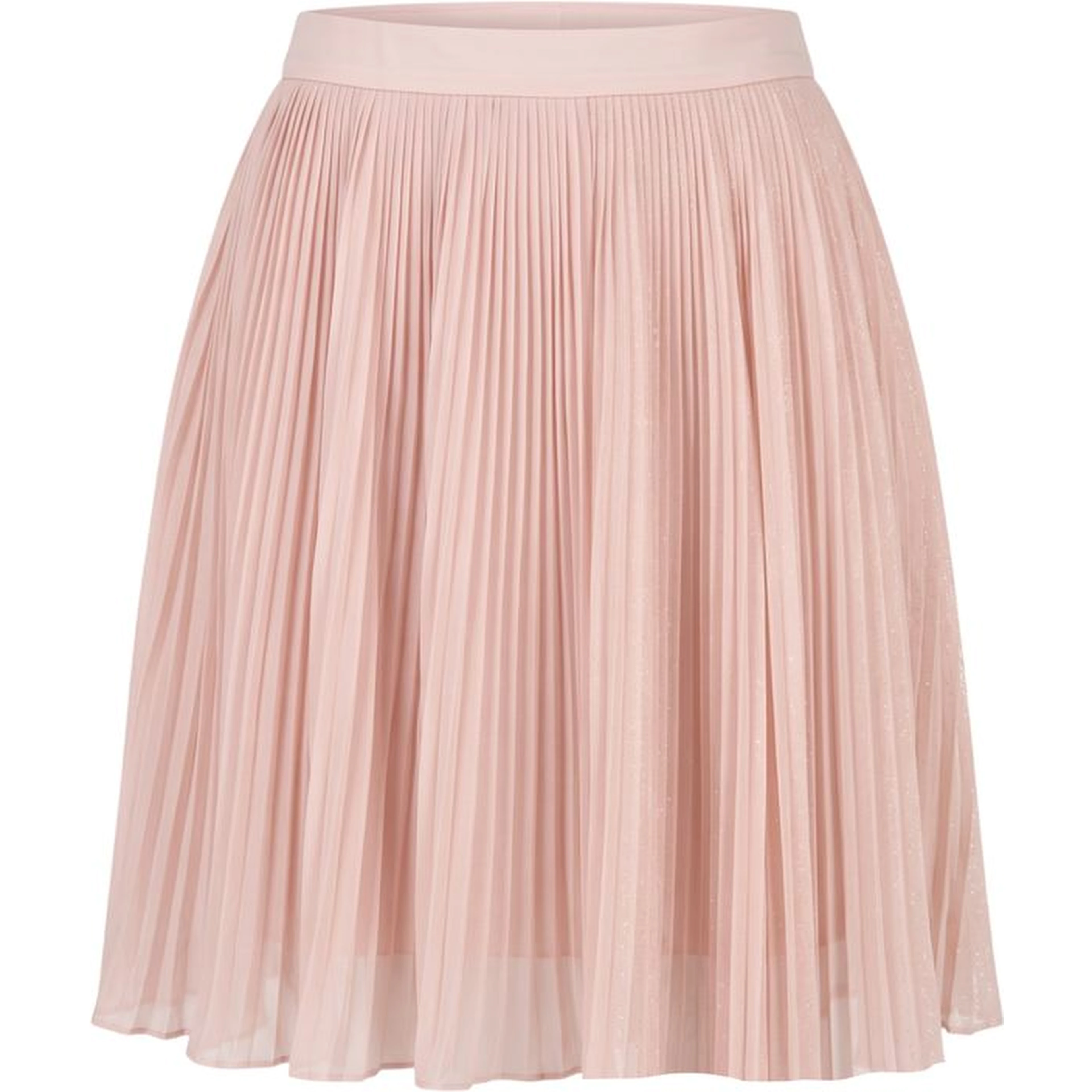 Pink Polyester Women Skirt