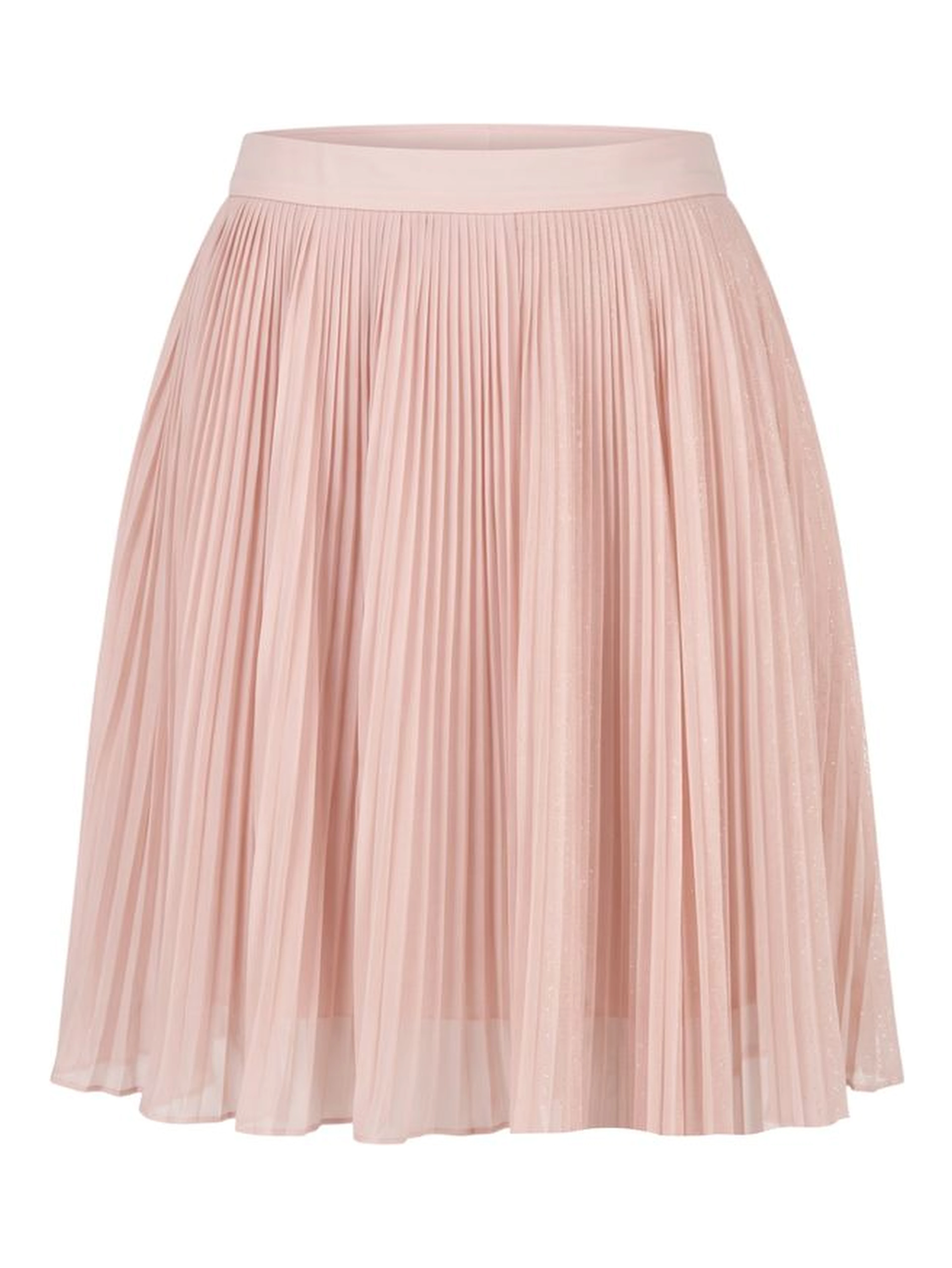 Pink Polyester Women Skirt