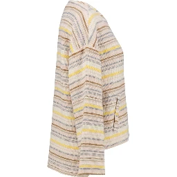 Beige Cotton Women's Jacket