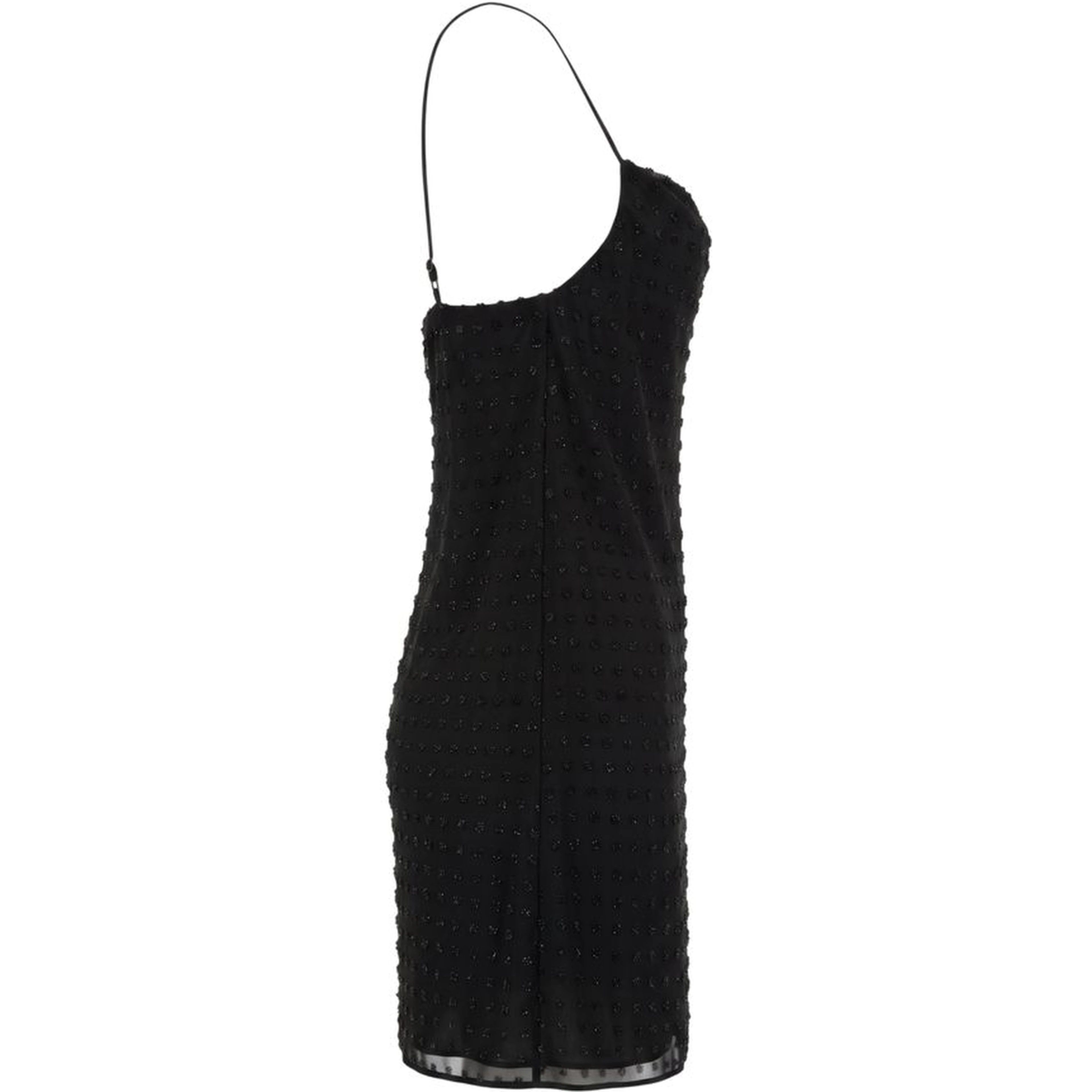 Black Polyester Women Tank