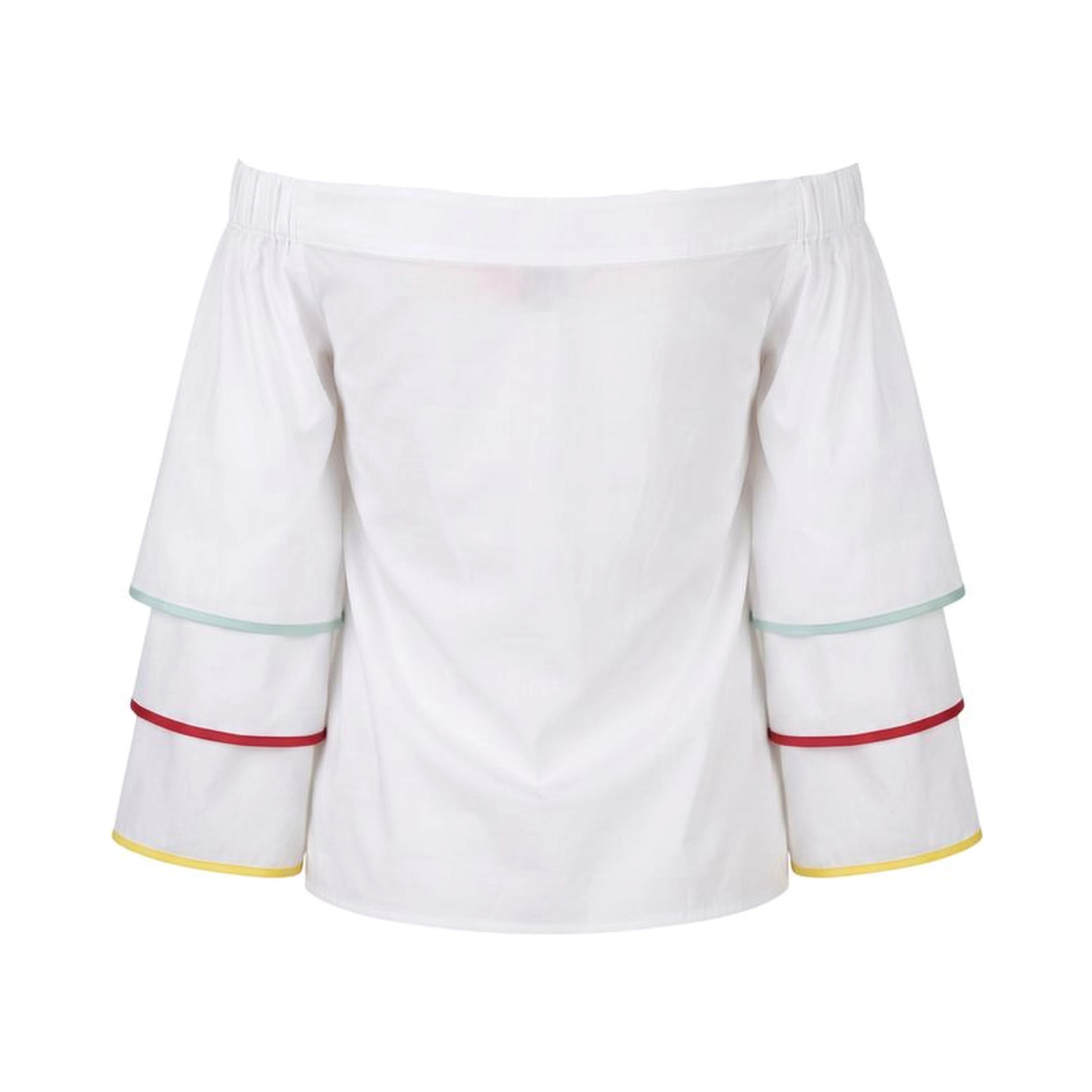 White Cotton Women Shirt