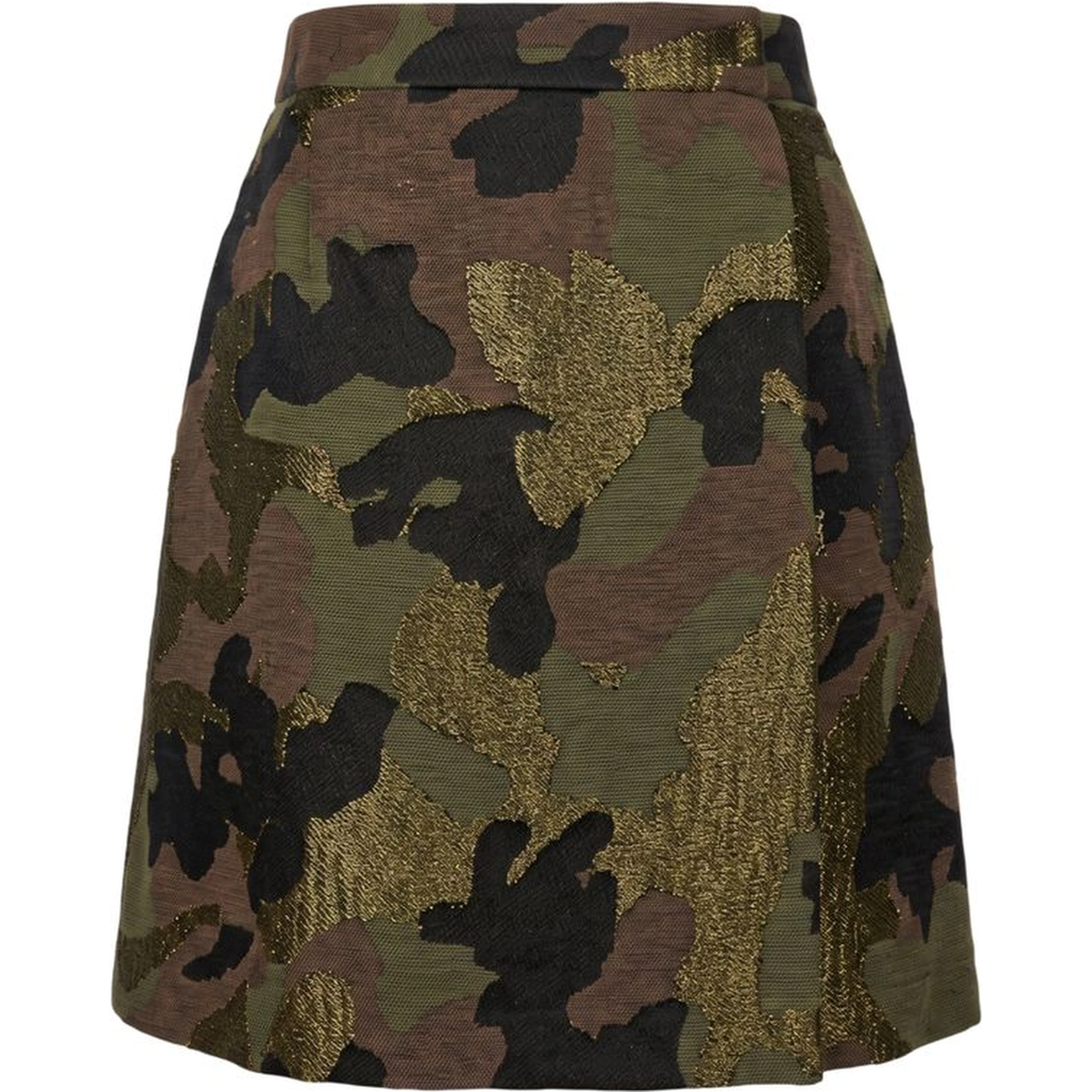 Black Cotton Women Skirt