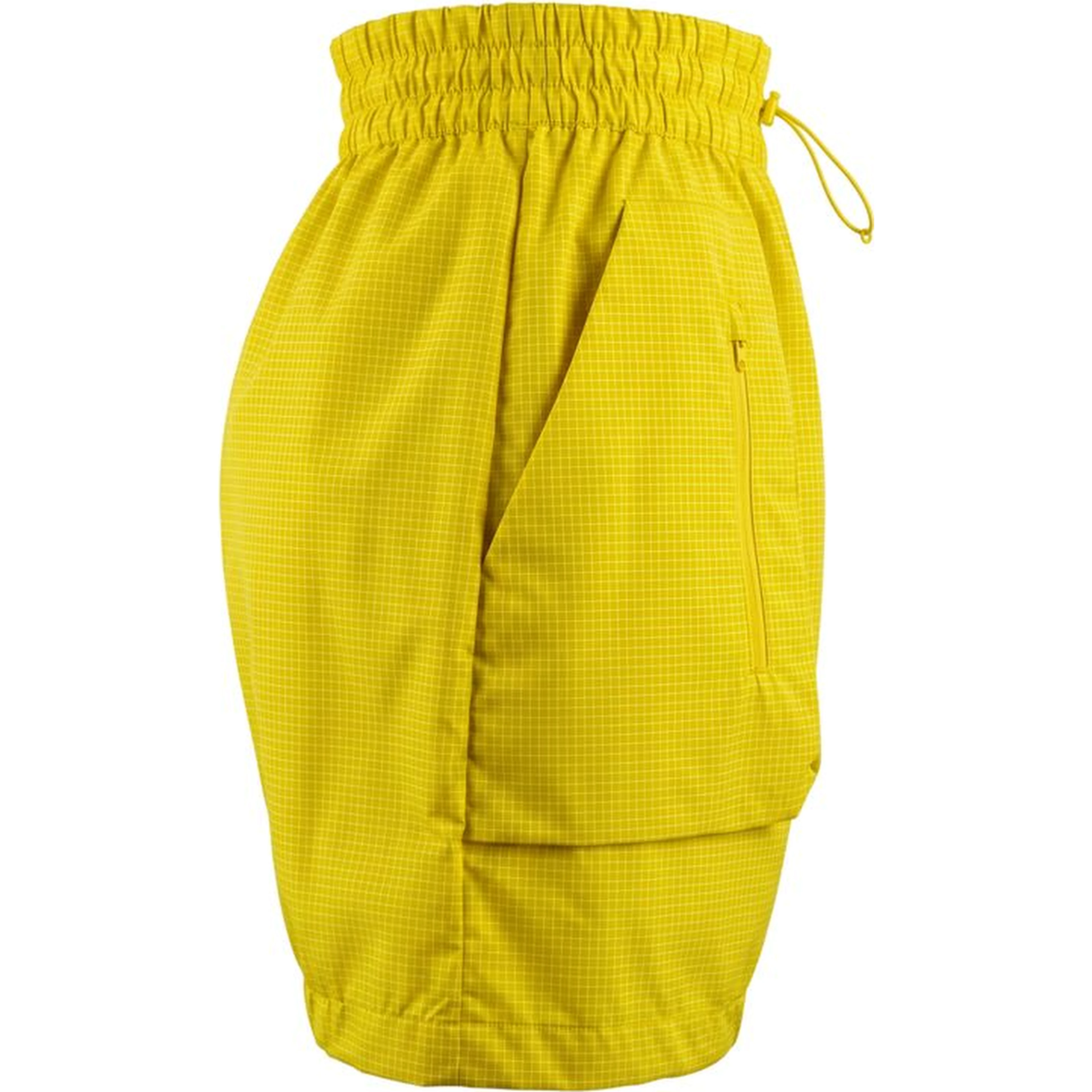 Yellow Polyamide Women Skirt