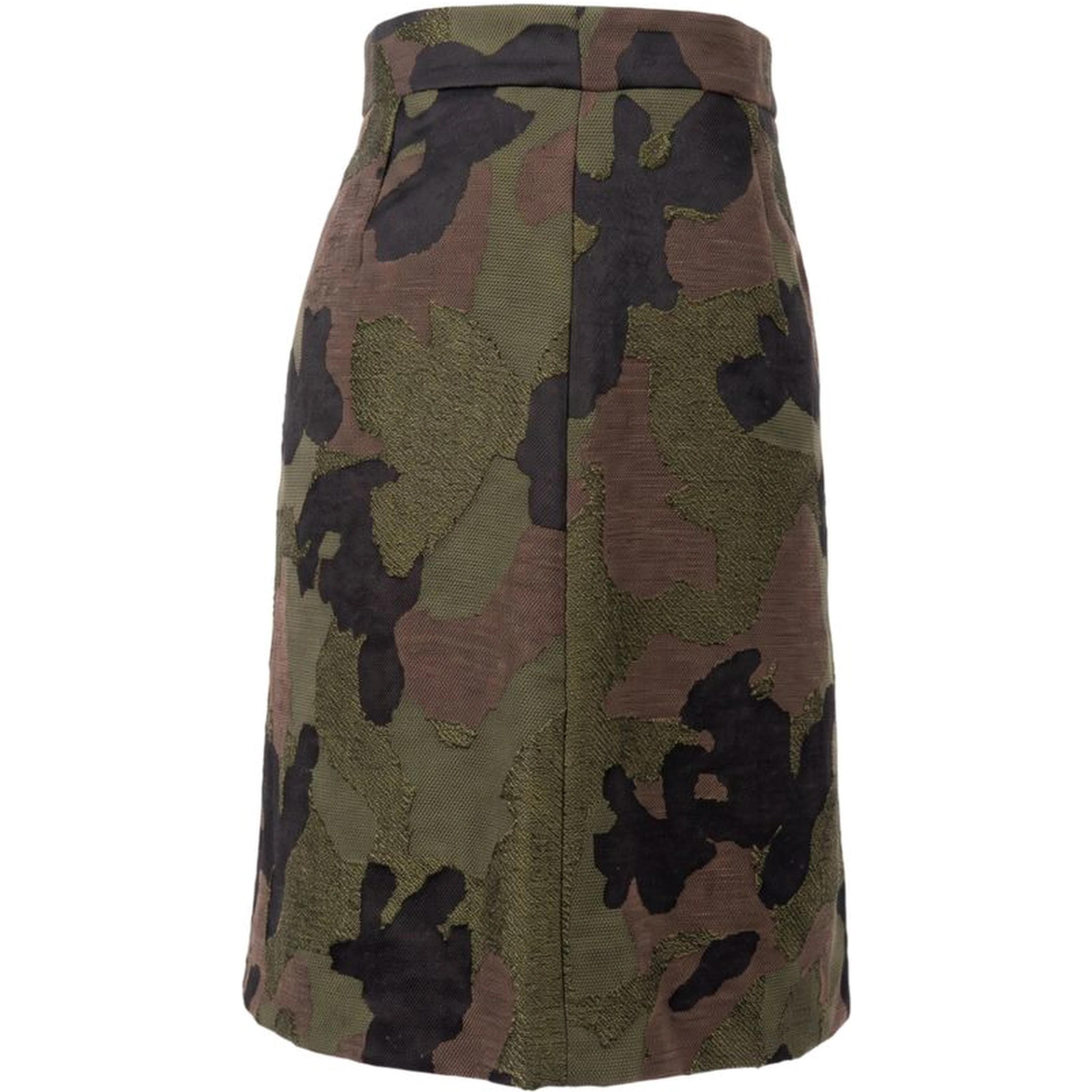 Black Cotton Women Skirt
