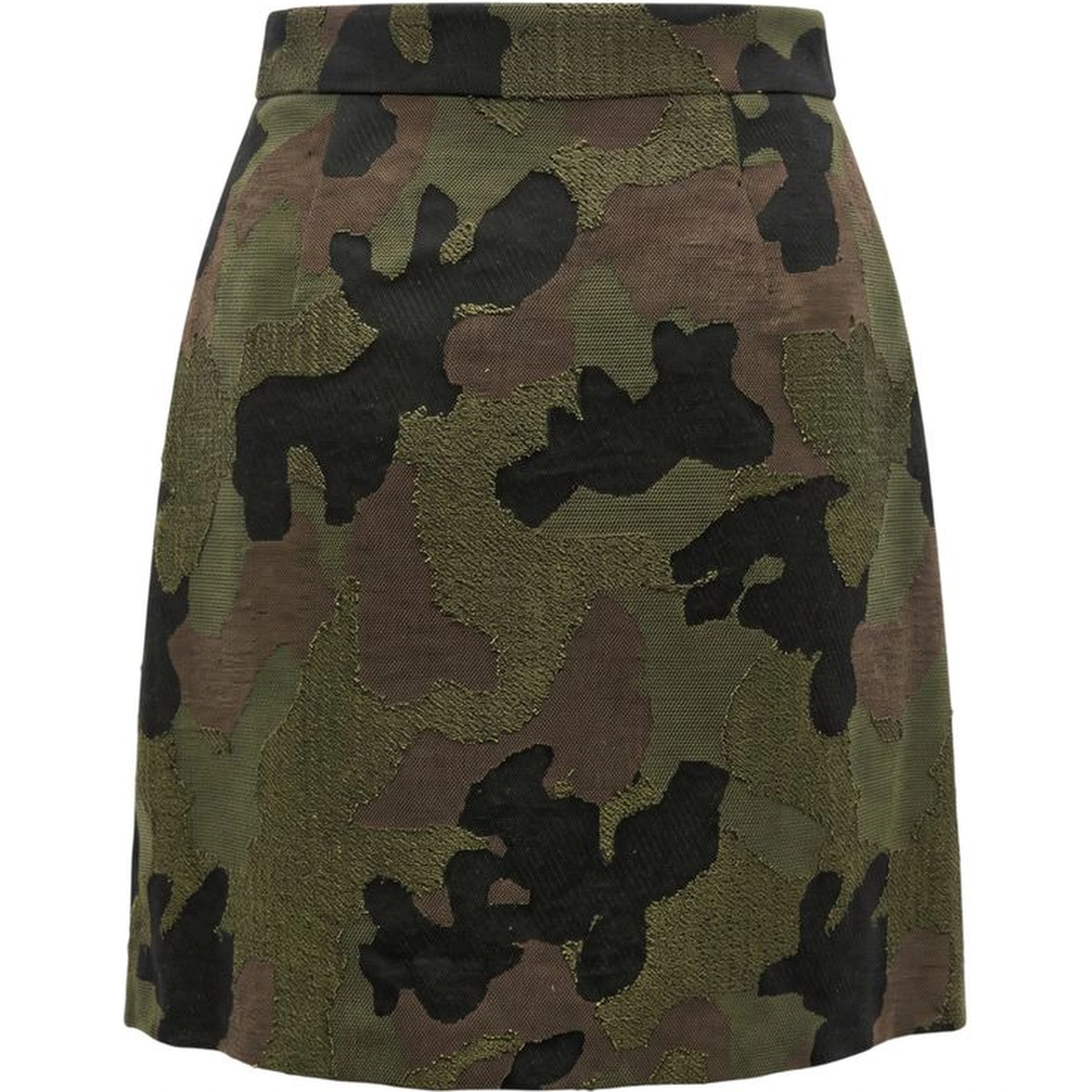 Black Cotton Women Skirt